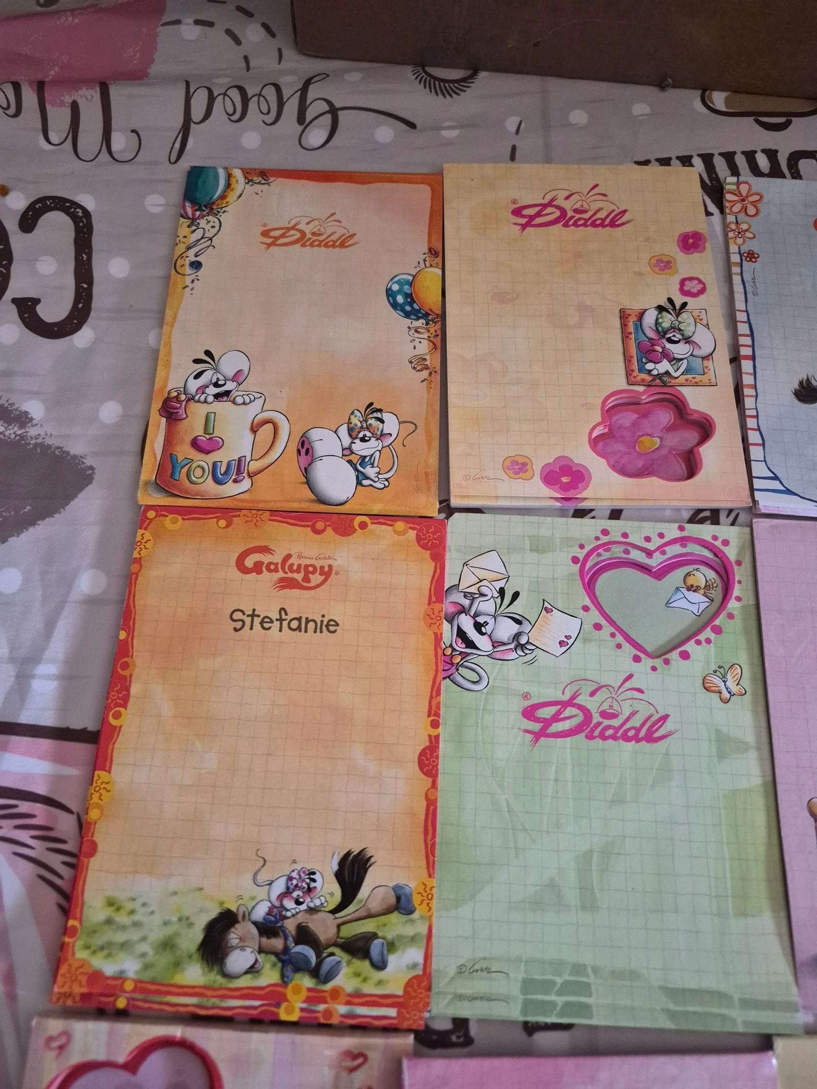Lote de 12 blocos Diddl A6 vintage – photo 5